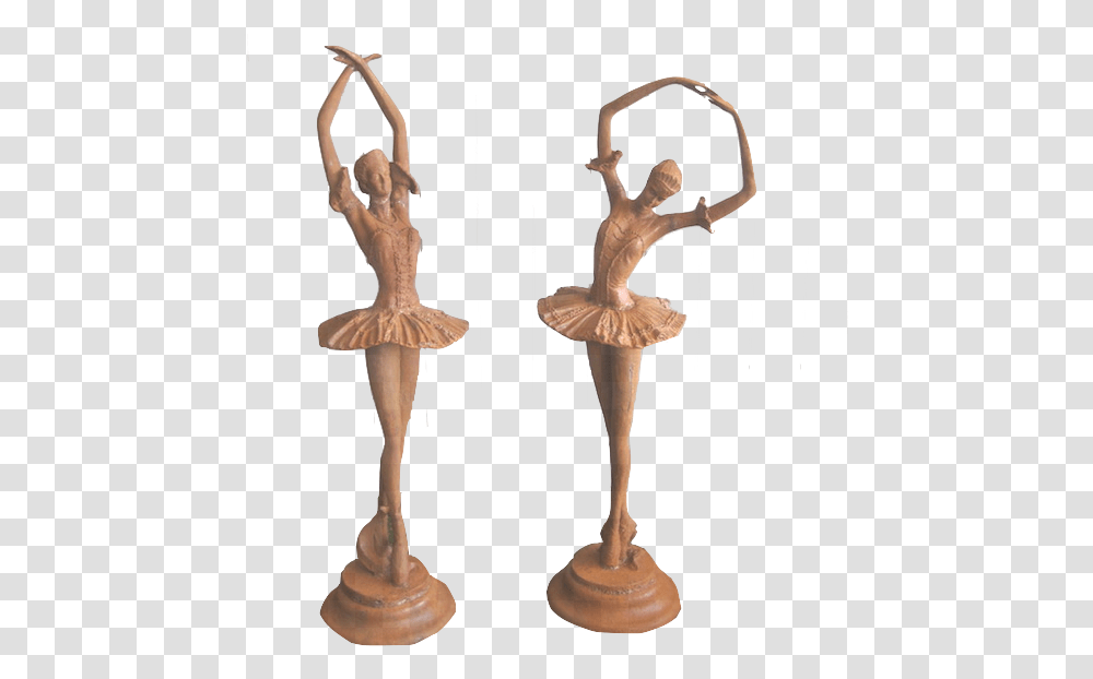 Dancer Pair Cast Iron Bronze Sculpture, Person, Human, Ballet, Ballerina Transparent Png