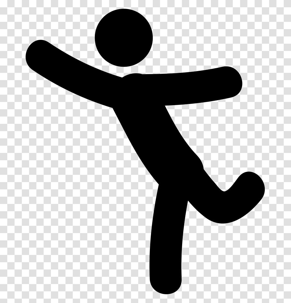 Dancer Pose Pose Icon, Hammer, Tool, Axe, Stencil Transparent Png