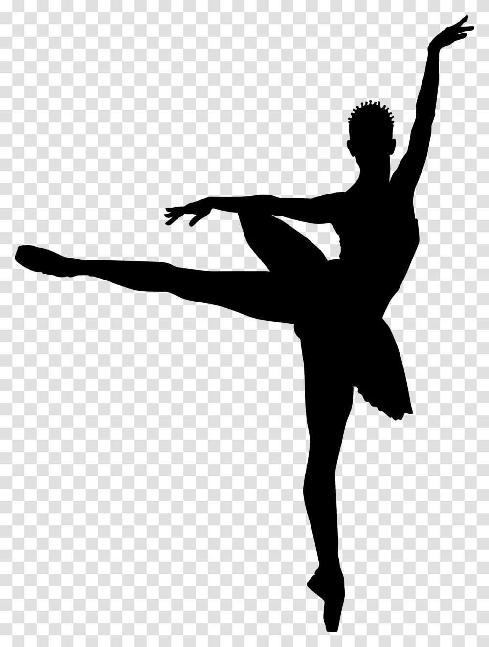 Dancer Silhouette Ballet Silhouette, Gray, World Of Warcraft Transparent Png