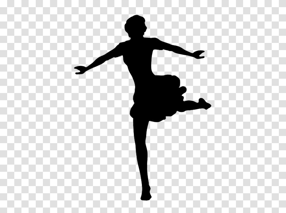 Dancer Silhouette, Person, Human, Ballet, Ballerina Transparent Png