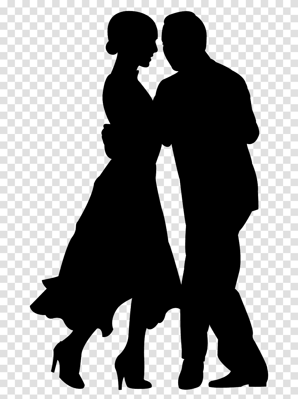 Dancers Silhouette, Person, Human, Kneeling, Photography Transparent Png