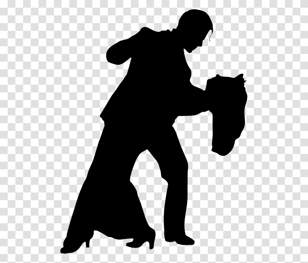 Dancing Clipart Prom Night, Silhouette, Person, Human, Stencil Transparent Png