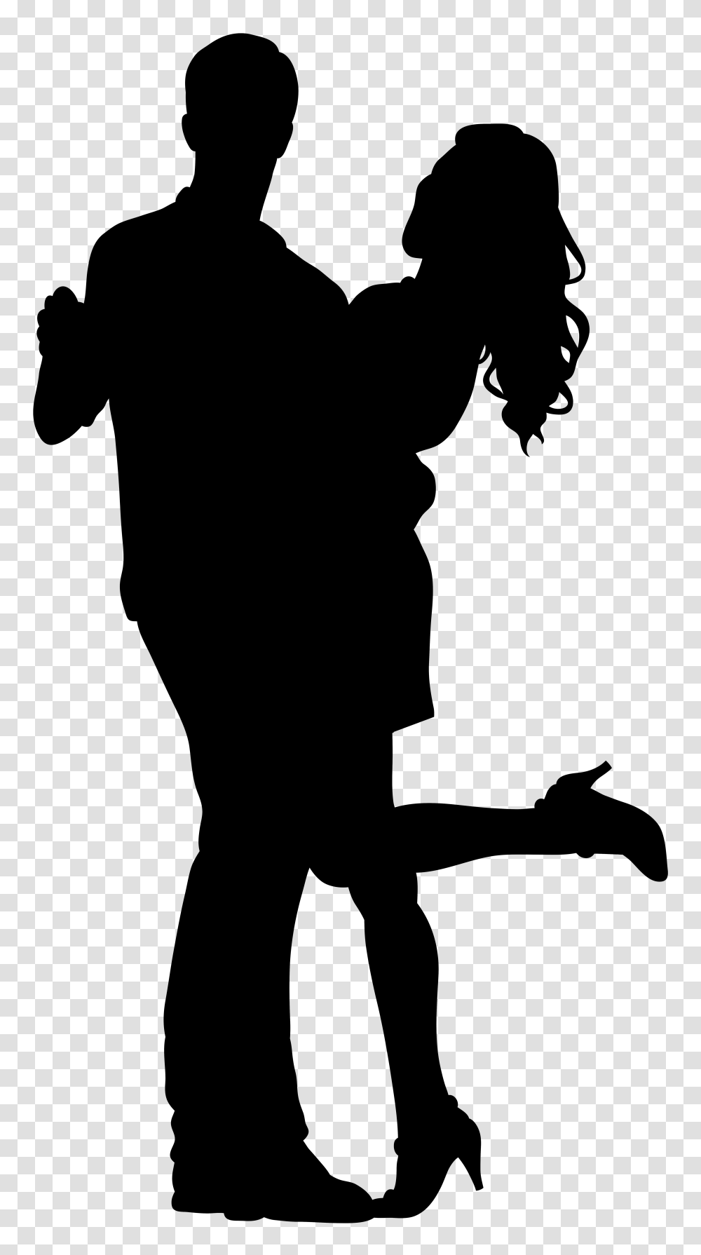 Dancing Clipart, Silhouette, Stencil Transparent Png