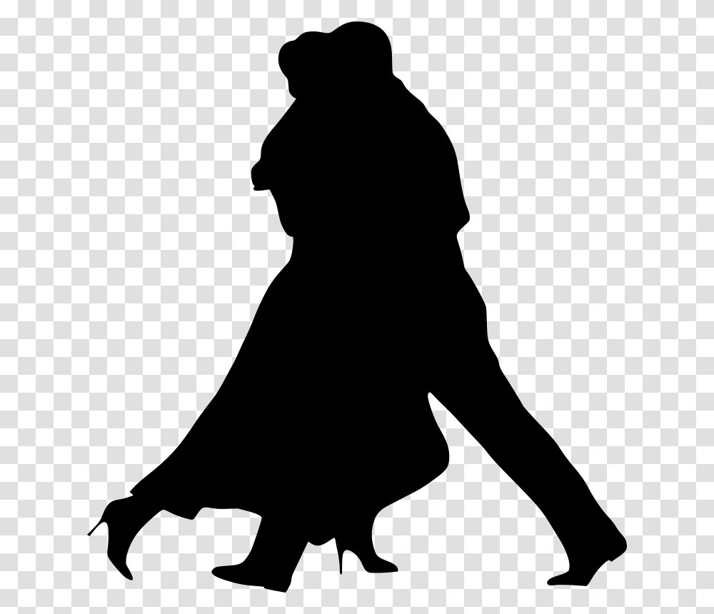 Dancing Couple Couples Silhouette Ballroom Dancing, Gray, World Of Warcraft Transparent Png