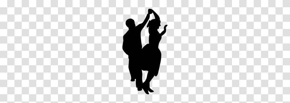Dancing Couple Fifties Clip Art, Silhouette, Stencil, Person, Human Transparent Png