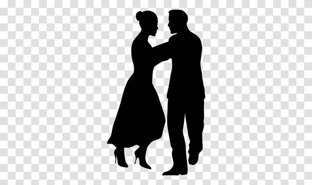 Dancing Couple Images, Person, Silhouette, Female, Back Transparent Png