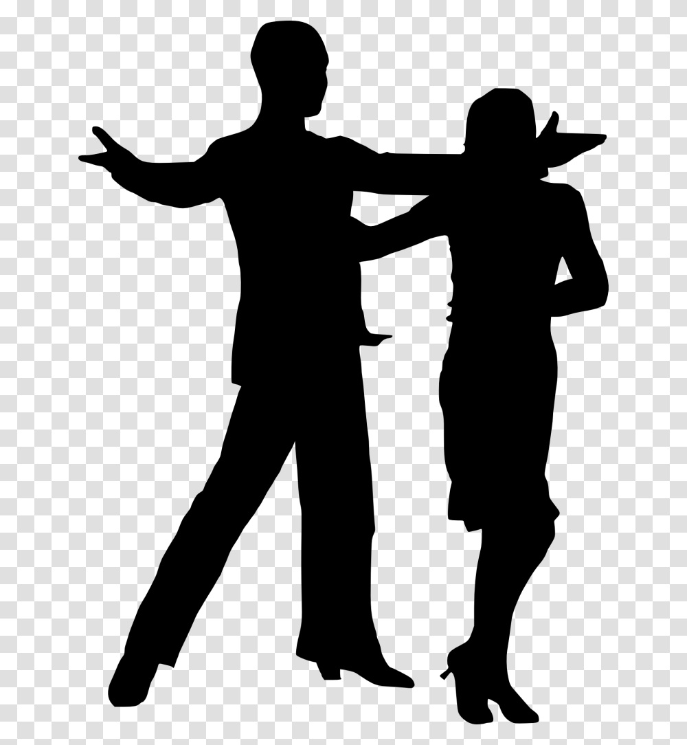 Dancing Couple Silhouette, Person, Human, Hand, People Transparent Png