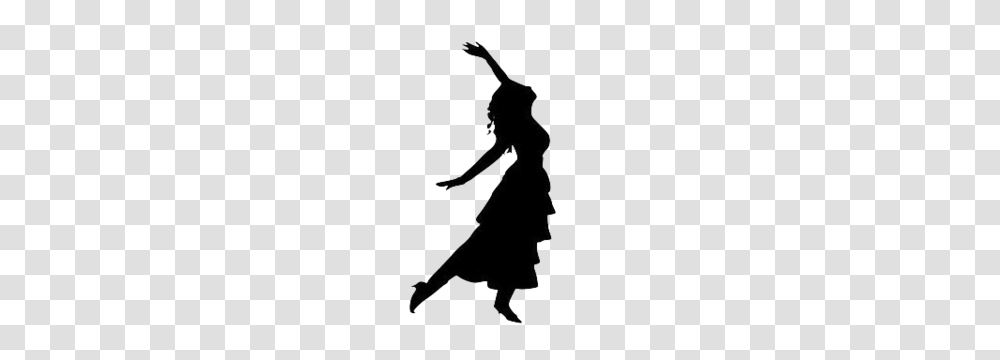 Dancing Girl Silhouette Free Images, Dance Pose, Leisure Activities, Performer, Person Transparent Png