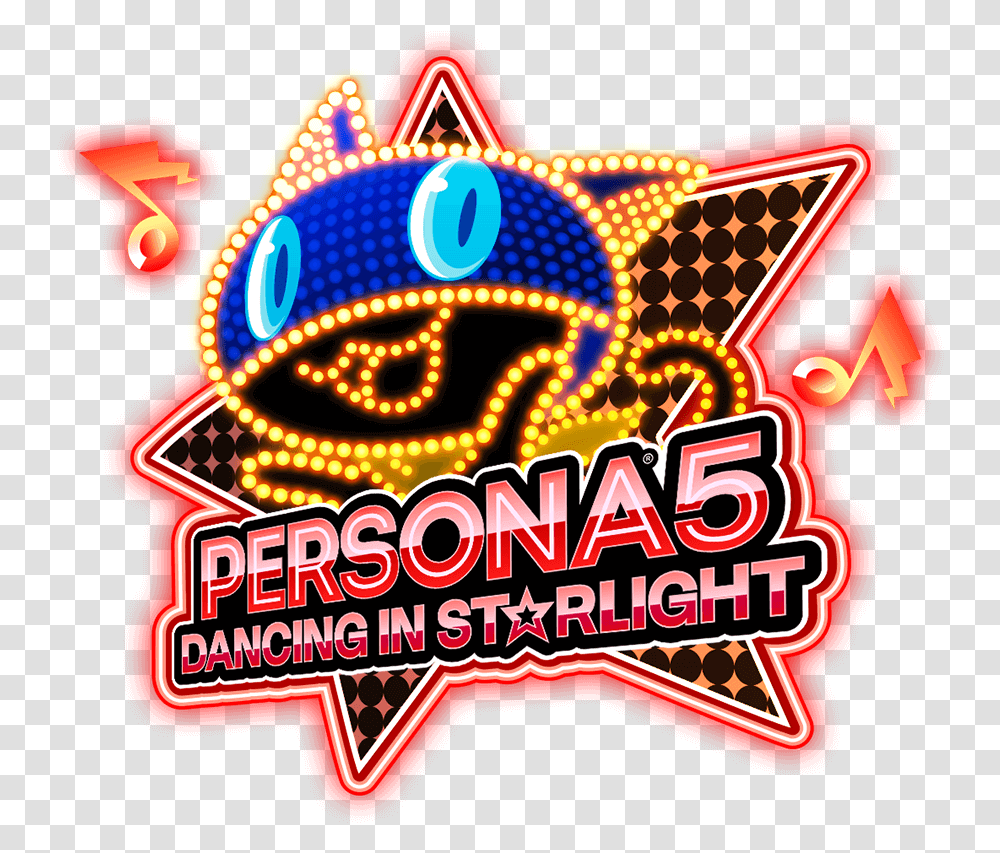 Dancing In Moonlight Persona 5 Persona 5 Dancing Star Night Logo, Neon, Lighting, Art, Crowd Transparent Png