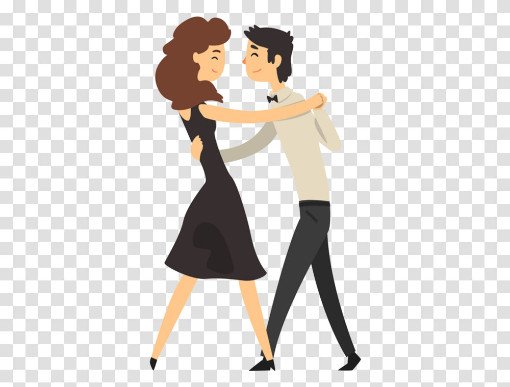 Dancing Lover Cartoon, Person, People, Performer Transparent Png