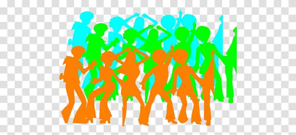 Dancing Sihlouettes Clip Art, Person, Human, People, Party Transparent Png