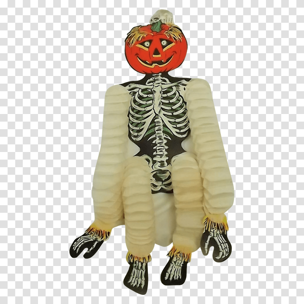 Dancing Skeleton With Jack O Lantern Head Hanging Halloween, Costume, Shoe, Person Transparent Png