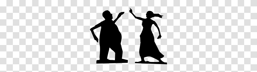 Dancing Skeletons Clip Art For Web, Silhouette, Person, Human, Dance Pose Transparent Png