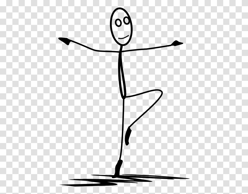 Dancing Stickman, Gray, World Of Warcraft Transparent Png