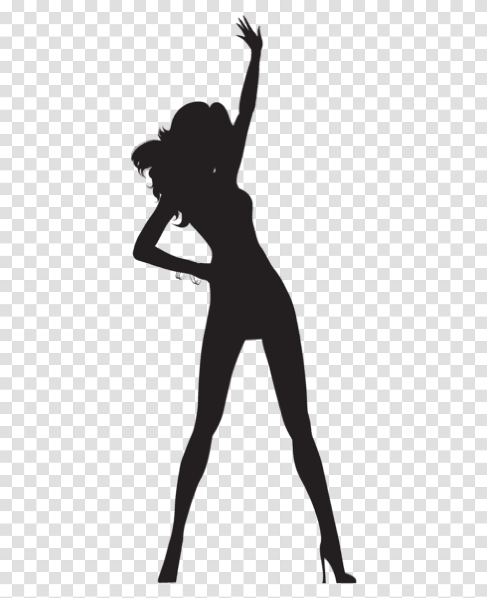 Dancing Woman Silhouette Dancing Girl Silhouette, Person, Human, Kneeling, Photography Transparent Png