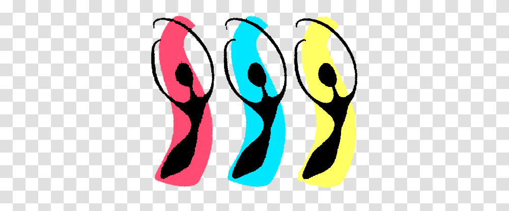 Dancing Women, Cutlery, Fork, Footprint Transparent Png