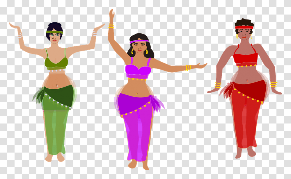 Dancing Women Oriental Belly Dance Belly Dancing, Dance Pose, Leisure Activities, Person, People Transparent Png