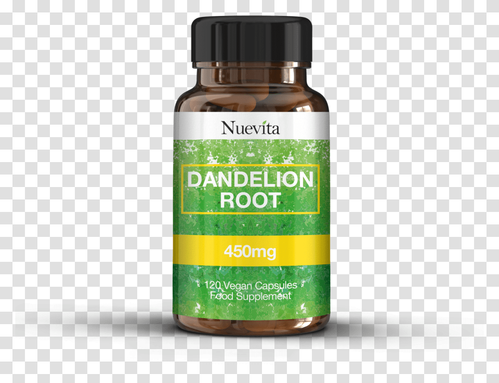 Dandelion Root Vegan 450mg Capsules, Plant, Potted Plant, Vase, Jar Transparent Png