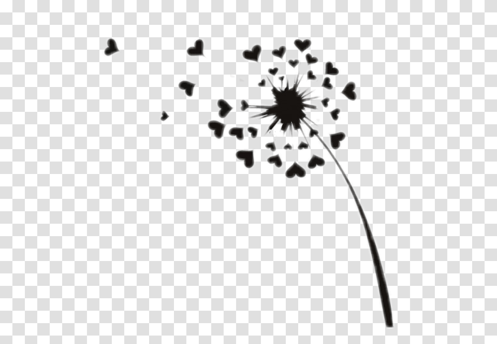 Dandelion Sticker Challenge, Snowflake, Plant, Flower, Blossom Transparent Png