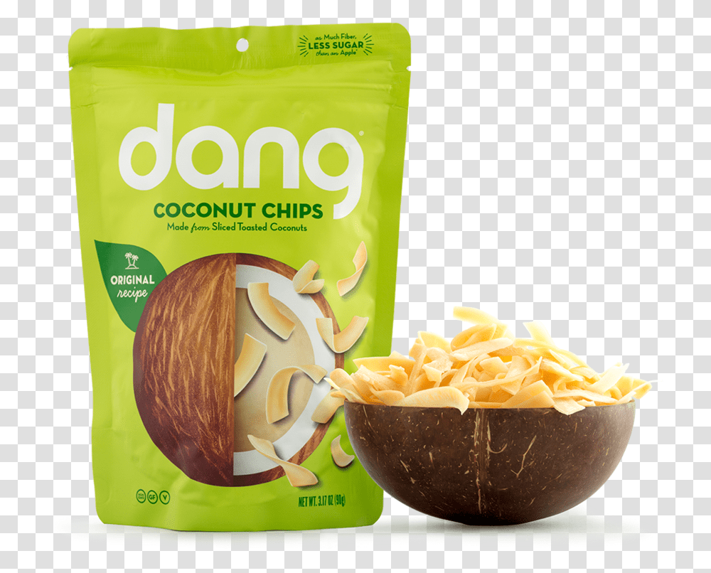 Dang Coconut Chips Macros, Plant, Vegetable, Food, Fruit Transparent Png
