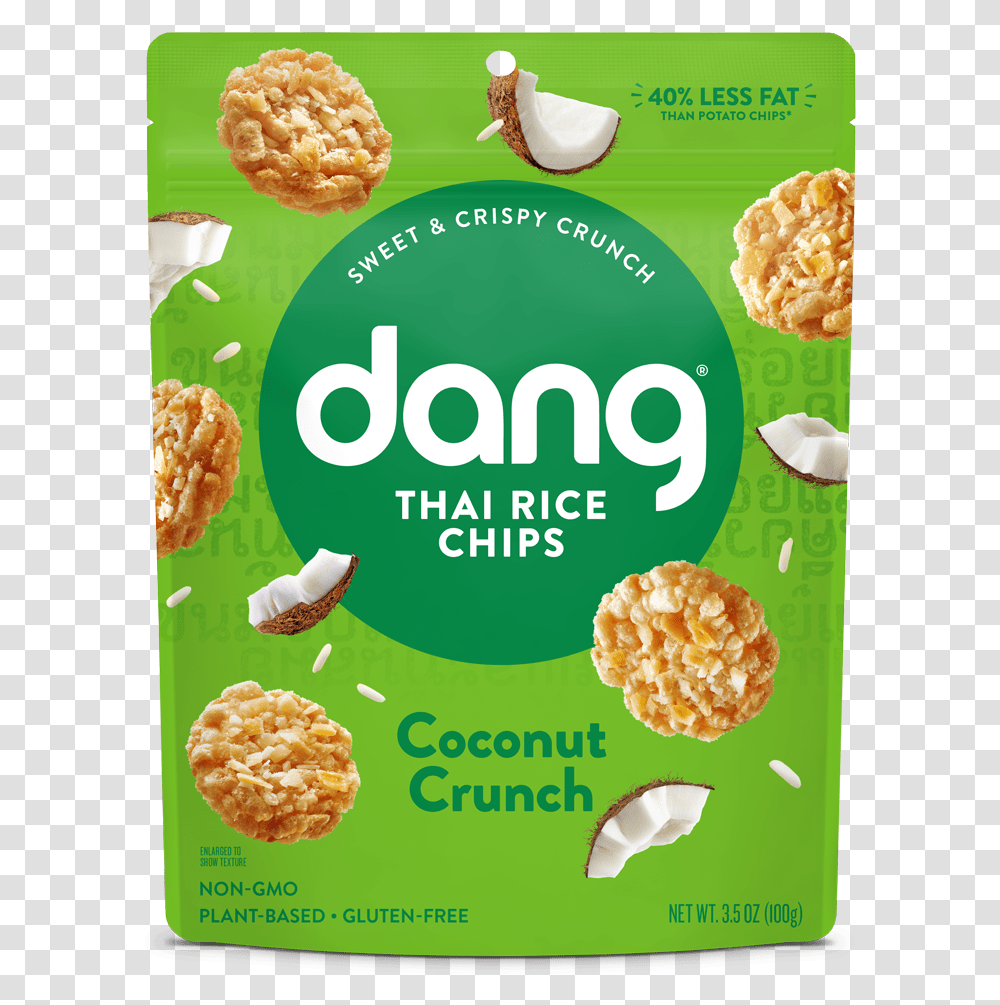 Dang Family Size Sticky Rice Chips Original Recipe, Advertisement, Poster, Flyer, Paper Transparent Png