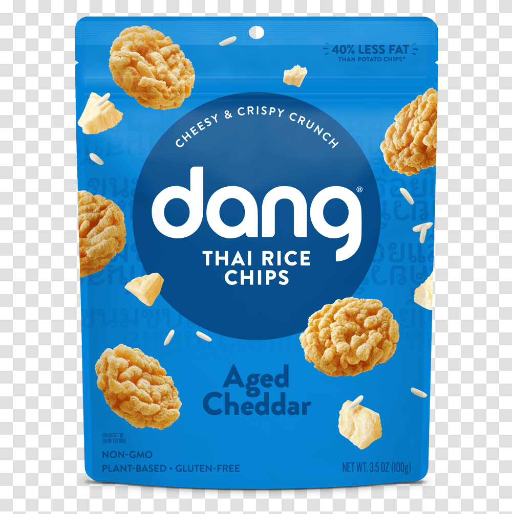 Dang Family Size Sticky Rice Chips Original Recipe, Snack, Food, Outdoors, Nature Transparent Png