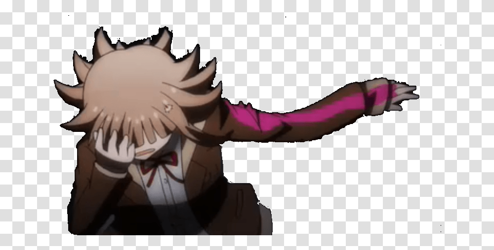 Danganronpa Dabbing, Person, Face, People, Photography Transparent Png