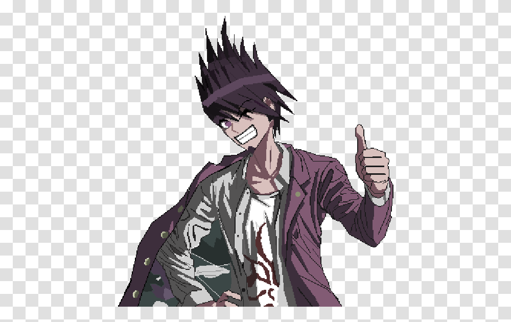 Danganronpa Sprites, Person, Human, Comics, Book Transparent Png