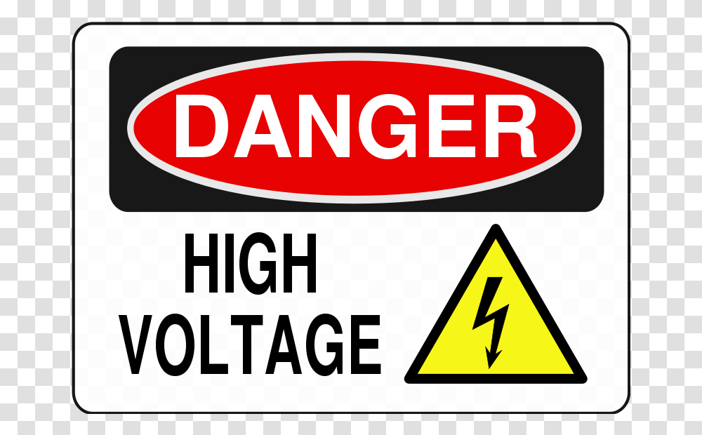 Danger Clipart Danger High Voltage Sign Vector, Label, Transportation Transparent Png