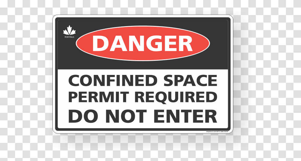 Danger Confined Space Permit Required Do Not Enter Local Government In The Philippines, Advertisement, Poster, Label Transparent Png