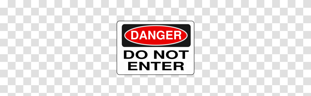 Danger Do Not Enter Sign, Label, Sticker Transparent Png