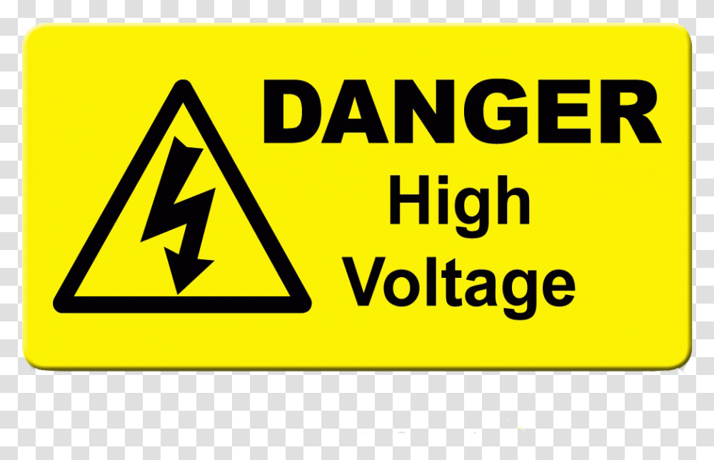 Danger High Voltage Image File, Triangle, Sign Transparent Png