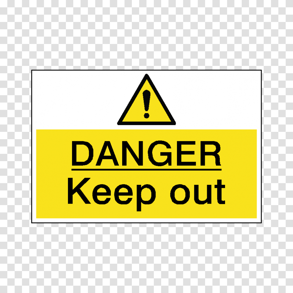 Danger Keep Out Hazard Sign Pvc Safety Signs, Label, Triangle Transparent Png