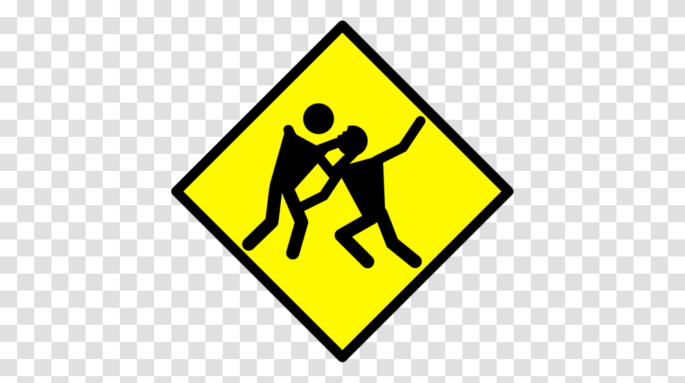 Danger Road Sign Clip Art Transparent Png