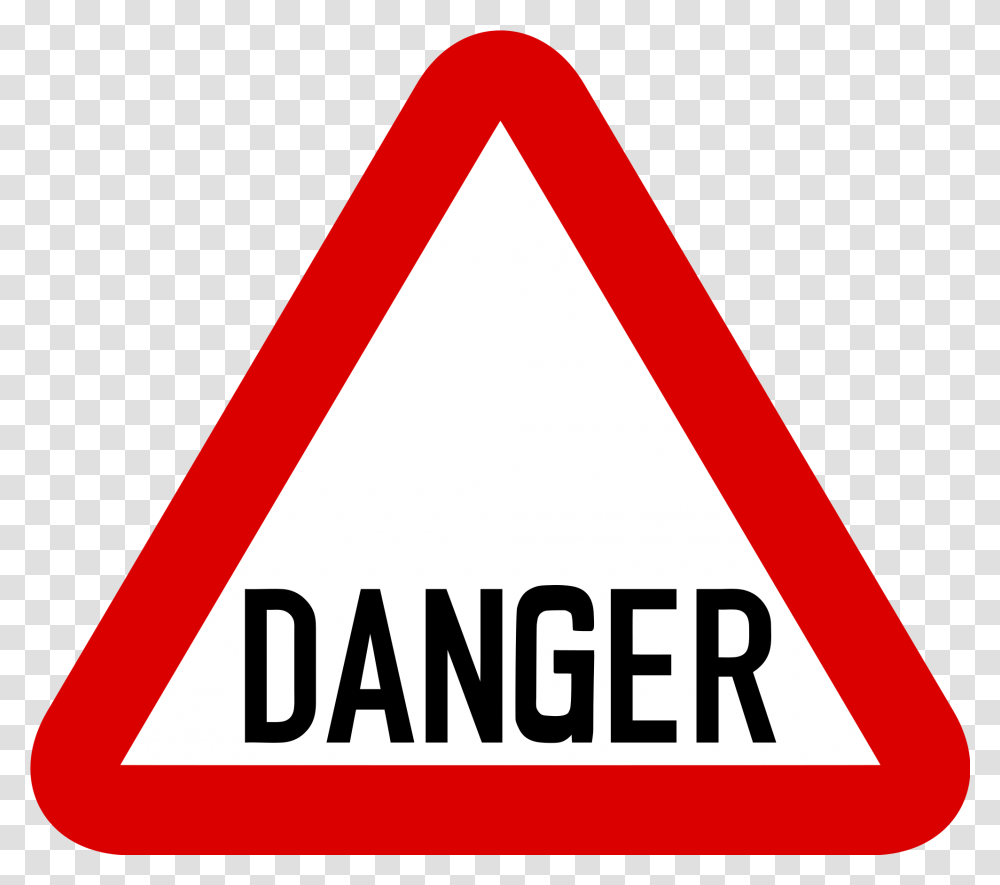 Danger Road Signs, Stopsign, Triangle Transparent Png
