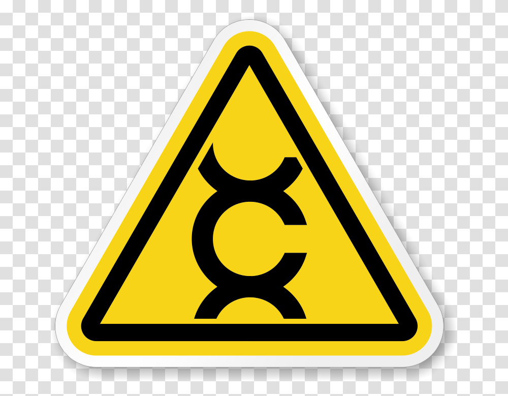 Danger Sign Caution Sign Slippery Surface, Road Sign Transparent Png