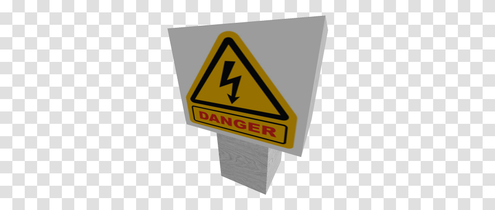 Danger Sign Roblox Crins National Park, Road Sign, Symbol Transparent Png