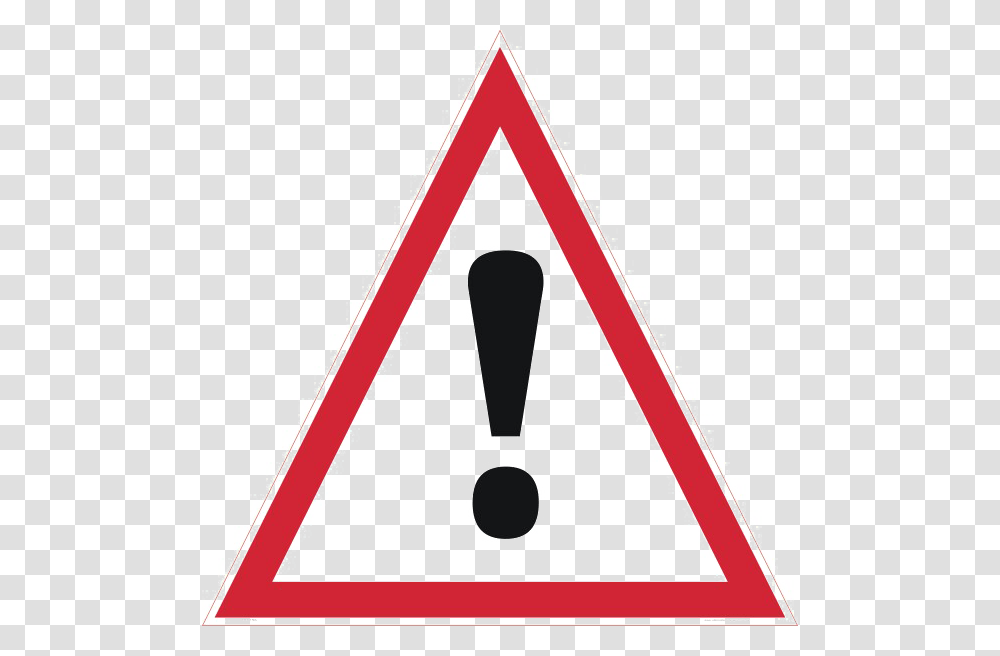 Danger Sign, Triangle, Road Sign Transparent Png