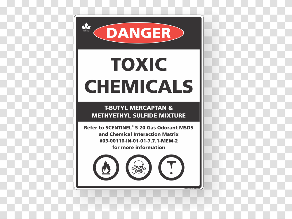 Danger Toxic Chemicals Sign Euclid Chemical, Mobile Phone, Electronics, Cell Phone, Hand-Held Computer Transparent Png