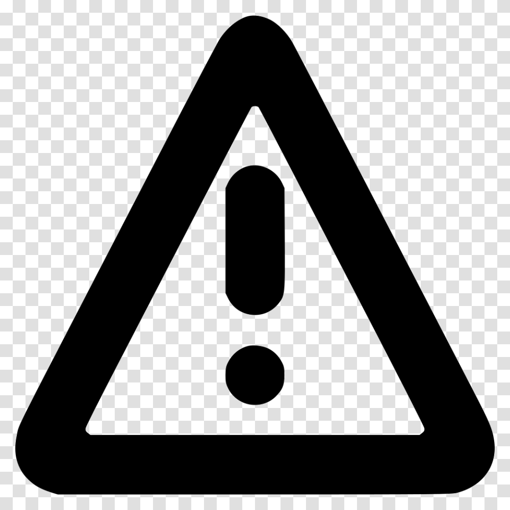 Danger Warning Sign Caution Alert Attention Error Icon, Triangle Transparent Png