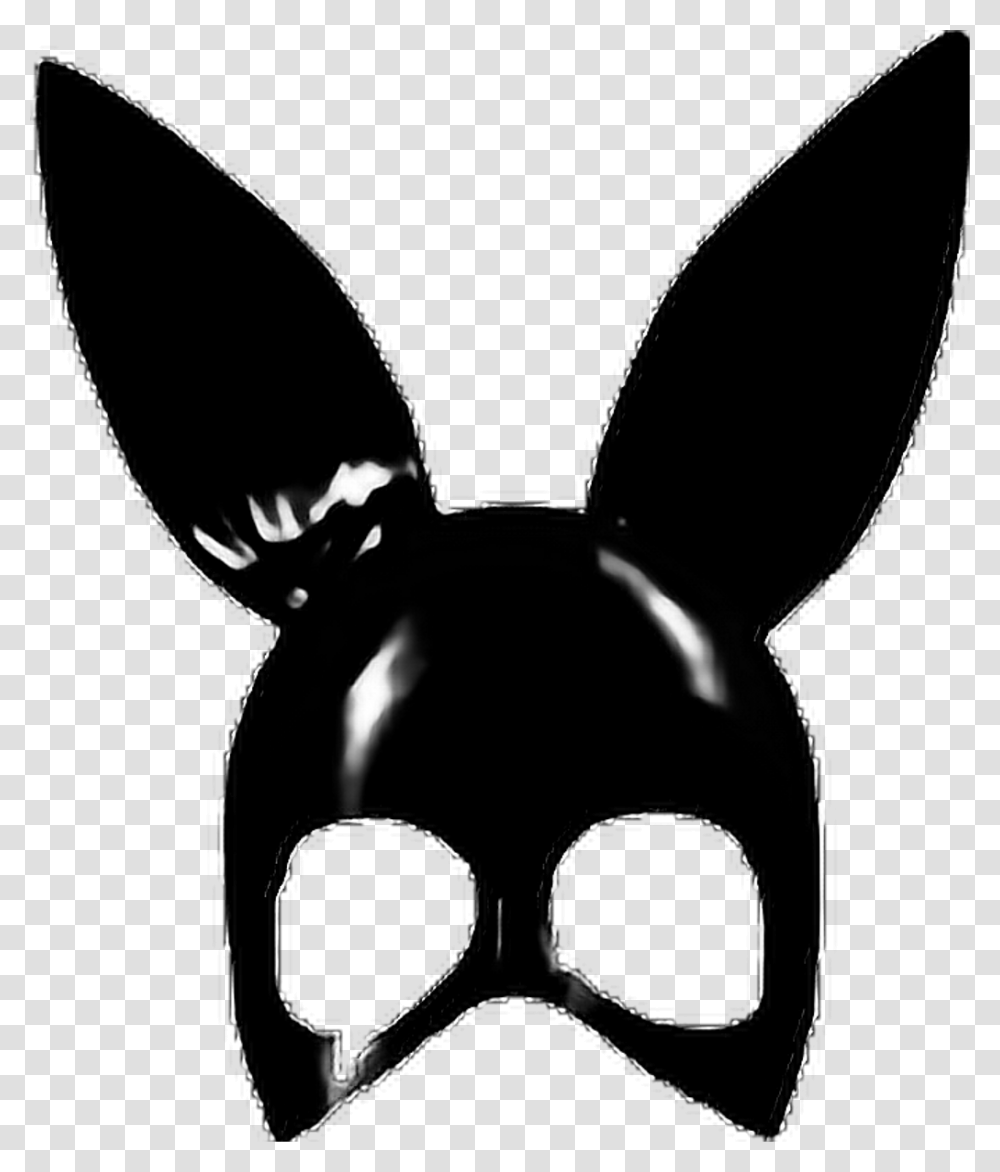 Dangerous Woman Mask Download Dangerous Woman Bunny Mask, Stencil, Sunglasses, Accessories, Accessory Transparent Png