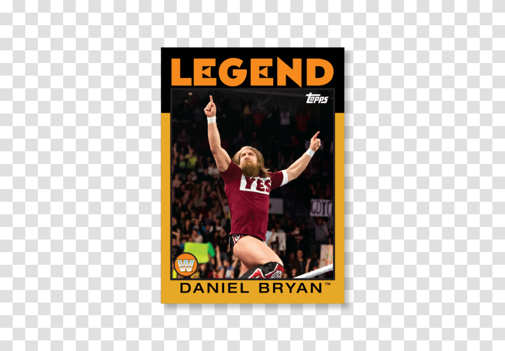 Daniel Bryan Wwe Heritage Base Poster Gold Ed, Person, Human, People, Team Sport Transparent Png