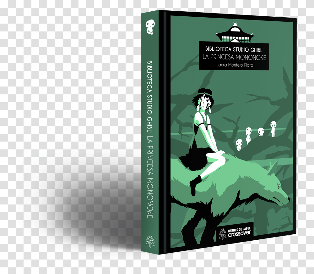 Daniel Thomas Macinnes On Twitter Biblioteca Studio Ghibli La Princesa Mononoke, Book, Poster, Advertisement, Person Transparent Png