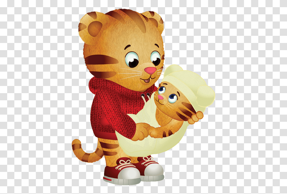 Daniel Tiger Pictures Daniel Tiger, Plush, Toy, Teddy Bear, Sweets Transparent Png