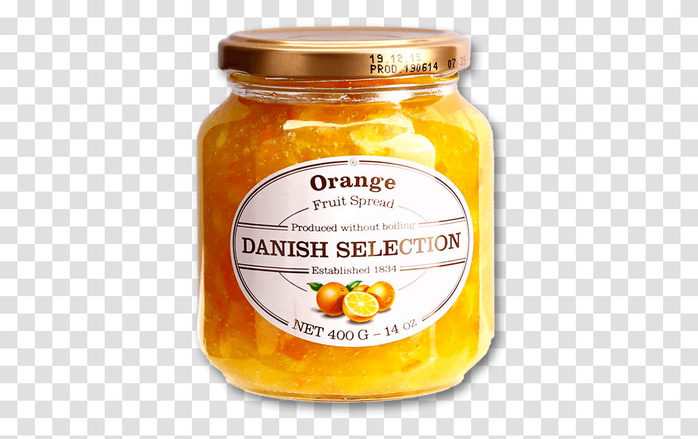 Danish Selection Orange Fruit Spread Danish Selection Orange, Food, Jam, Jar, Relish Transparent Png
