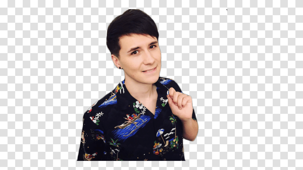 Danisnotonfire, Face, Person, Sleeve Transparent Png