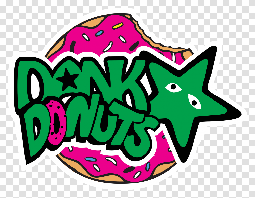Dank Donuts, Label Transparent Png