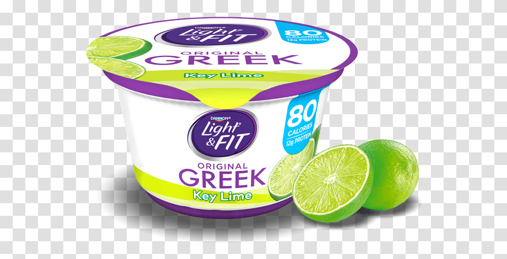 Dannon Light And Fit Strawberry Cheesecake, Yogurt, Dessert, Food, Lime Transparent Png