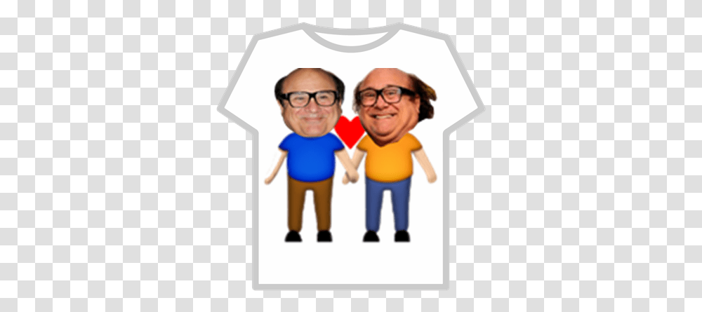 Danny Devito Agrees That Man Should Lie With A Roblox Baby Yoda T Shirt Roblox, Person, Human, Boy, Face Transparent Png
