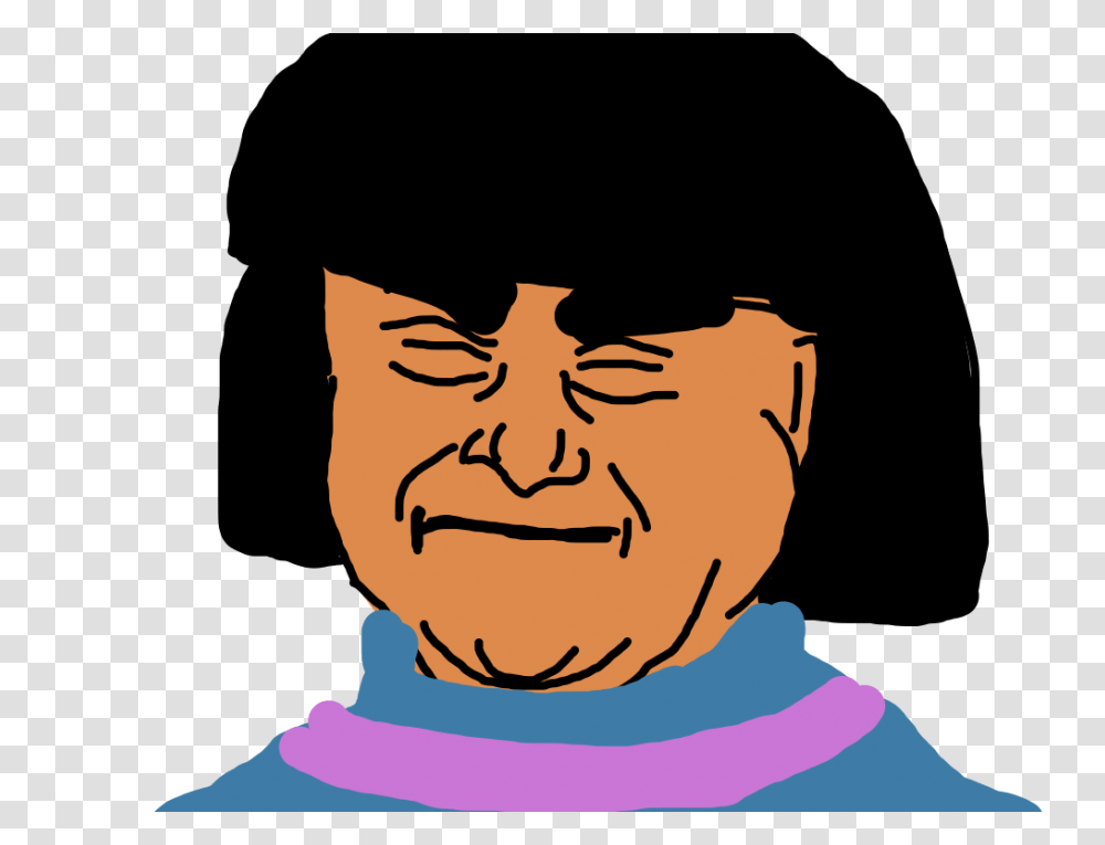 Danny Devito As Undertale Characters Frisk As The Mighty Danny, Face, Person, Head, Smile Transparent Png
